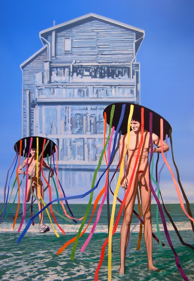 Vision, 2026, Öl auf Leinwand, 130 x 90 cm, 6.600 €